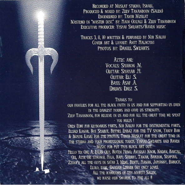 AZTEC - LOSS OF OUR FINAL PRIDE (CD)(1998) - 3
