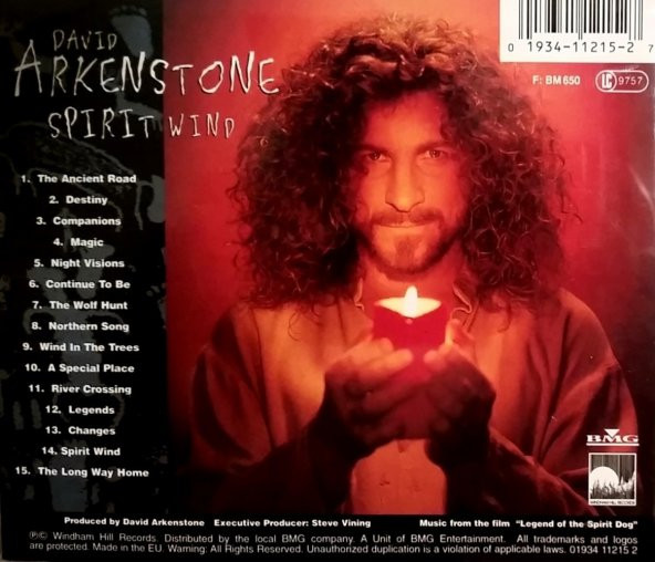DAVID ARKENSTONE - SPIRIT WIND (CD) (1997) - 2