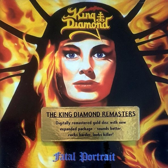 KING DIAMOND - FATAL PORTRAIT (GOLD DISC)