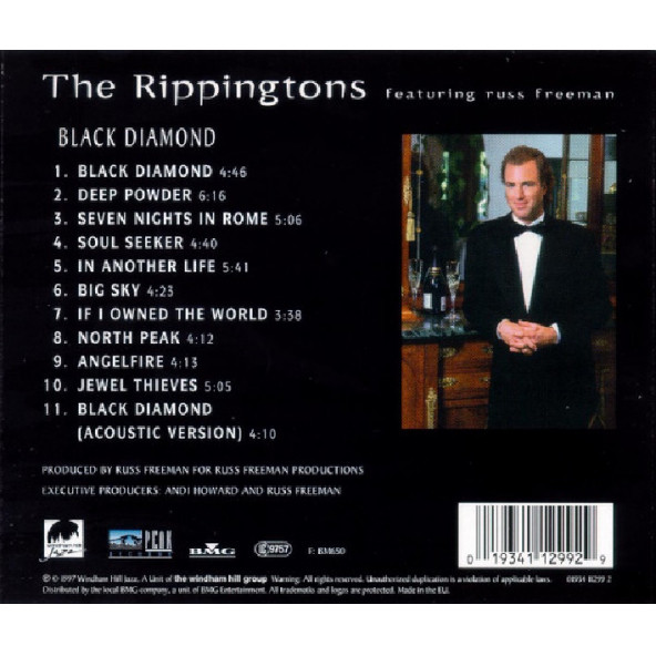 THE RIPPINGTONS - BLACK DIAMOND (CD) (1997) - 2