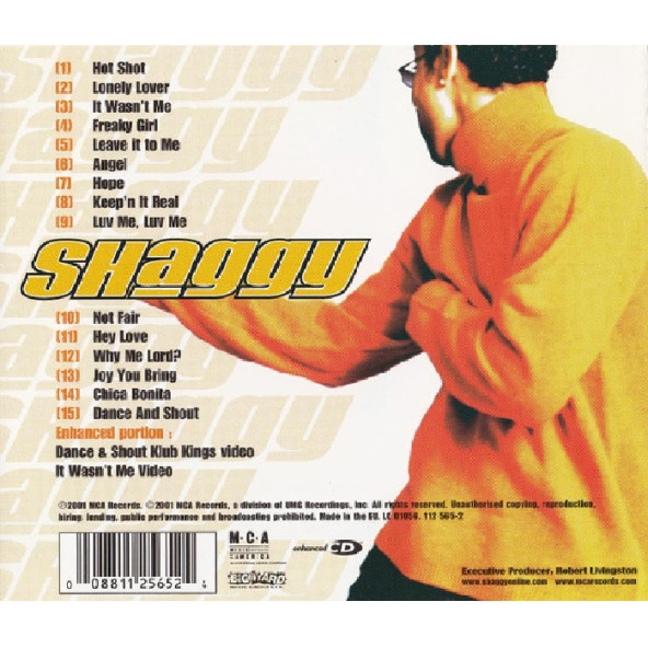 SHAGGY - HOT SHOT (CD) (2001) - 2
