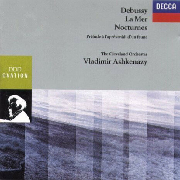 DEBUSSY - LA MER NOCTURNES THE CLEVELAND ORCHESTRA VLADIMIR ASHKENAZY (CD) (1991)