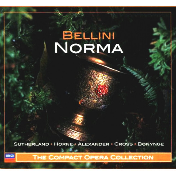 BELLINI - NORMA-SUTHERLAND, HORNE, ALEXANDER, CROSS, BONYNGE (3 CD) (2002)