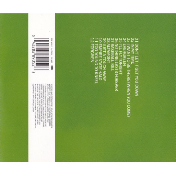 ECHO & THE BUNNYMEN - EVERGREEN (CD) (1997) - 2