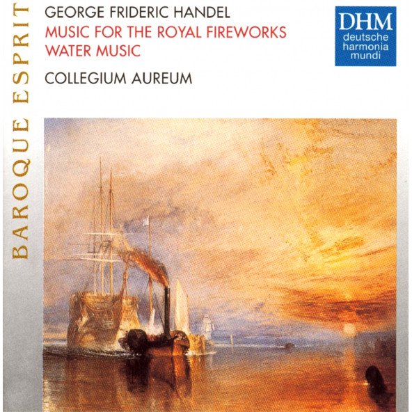 HANDEL - MUSIC FOR THE ROYAL FIREWORKS  WATER MUSIC  COLLEGIUM AUREUM (CD)(1995)