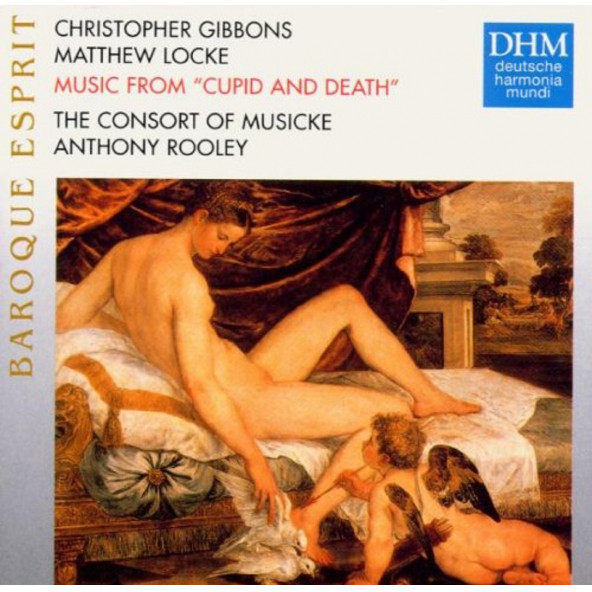 GIBBONS LOCKE - CUPID AND DEATH THE CONSORT OF MUSICKE (CD) (1995)