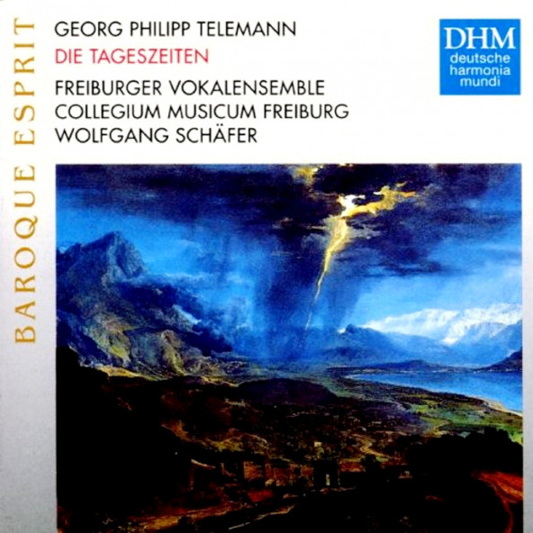 TELEMANN - DIE TAGESZEITEN (FREIBURGER VOKALENSEMBLE) (CD)(1995)