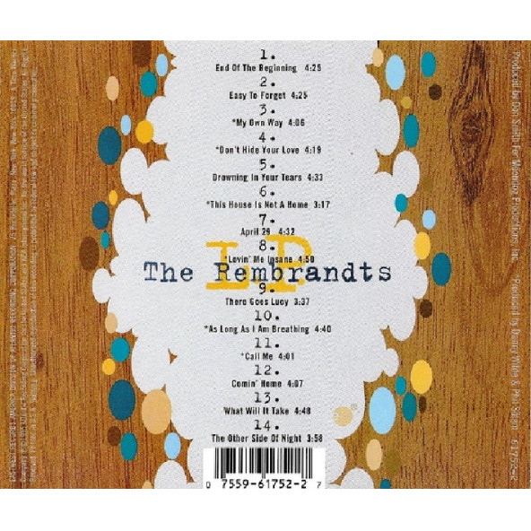 THE REMBRANDTS - L.P. (CD) (1995) - 2