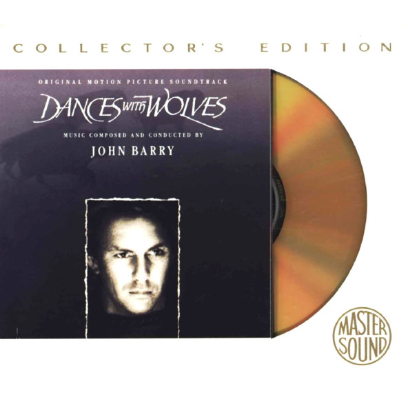 DANCES WITH WOLVES  - SOUNDTRACK (CD) (1990)(COLLECTORS EDITION) MASTER SOUND SPECIAL 24-KARAT GOLD DISC