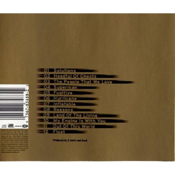 BUSH - GOLDEN STATE (CD) (2001) - 2