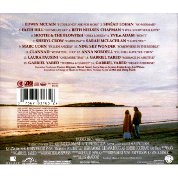MESSAGE IN A BOTTLE - SOUNDTRACK (CD) (1999) - 2