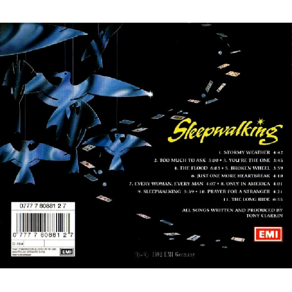 MAGNUM - SLEEPWALKINGS (CD) (1992) - 2