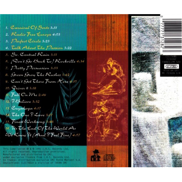 R.E.M. - THE BEST OF R.E.M. (CD) (1991) - 2