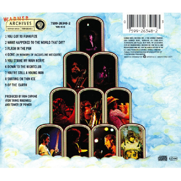 TOWER OF POWER - BUMP CITY (CD) (1972) - 2