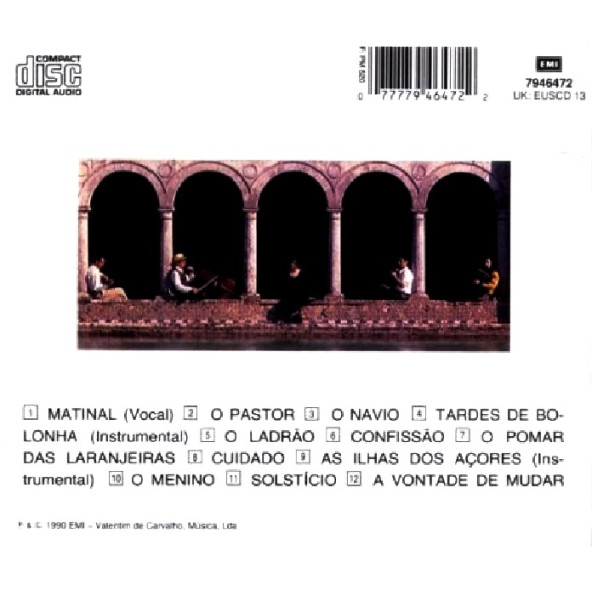 MADREDEUS - EXISTIR (CD) (1990) - 2