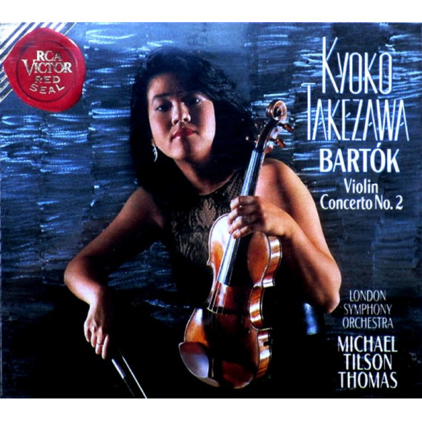 KYOKO TAKEZEWA  - BARTOK VIOLIN CONCERTO NO.2 (CD)(1993)