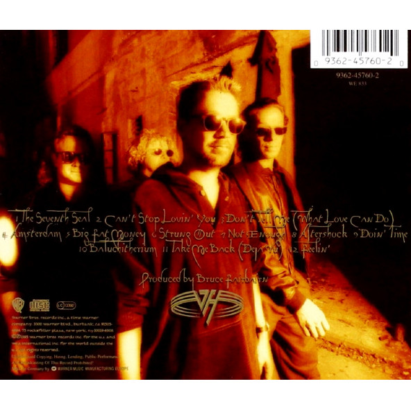 VAN HALEN - BALANCE (CD) (1995) - 2
