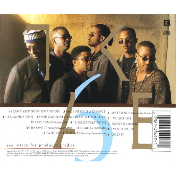 TAKE 6 - JOIN THE BAND (CD) (1994) - 2