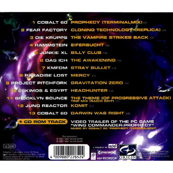 WING COMMANDER PROPHECY - SOUNDTRACK (CD) (1997) - 2