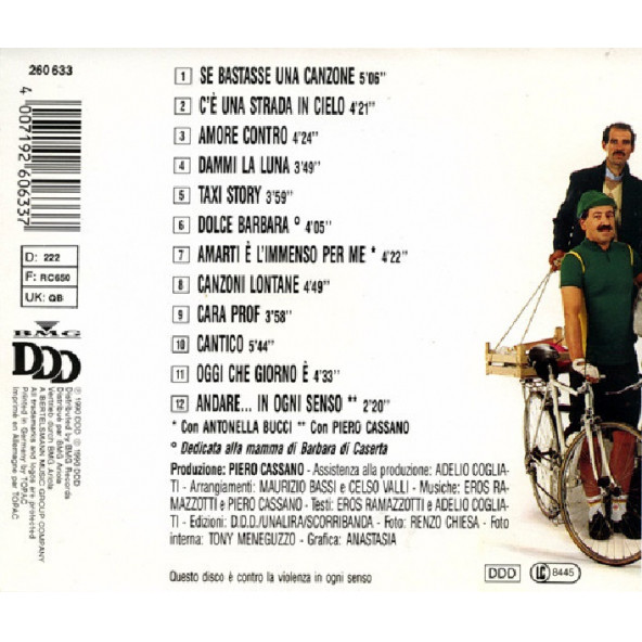 EROS RAMAZZOTTI - IN OGNI SENSO (CD) (1990) - 2