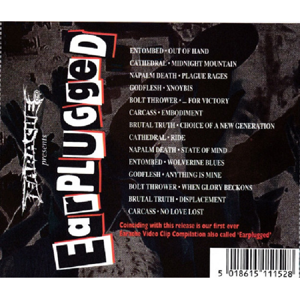 EARPLUGGED - EARPLUGGED (CD) (1994) - 2