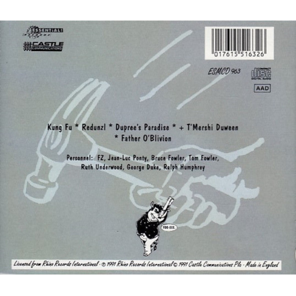 FRANK ZAPPA - MOTHERS PIQUANTIQUE STOCKHOLM 1973 (CD) (1991) - 2