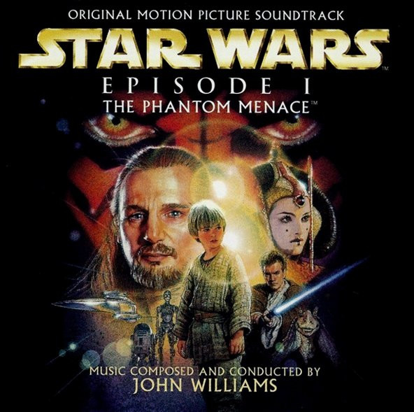 STAR WARS - EPISODE I THE PHANTOM MENACE (SOUNDTRACK) (CD) (1999)