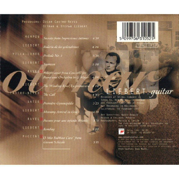 OTTMAR LIEBERT - LEANING INTO NIGHT/INCLINADO EN LA NOCHE (CD) (1997) - 2
