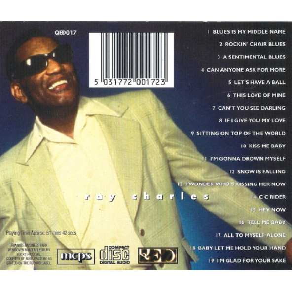 RAY CHARLES - THE GENIUS OF RAY CHARLES (CD) - 2