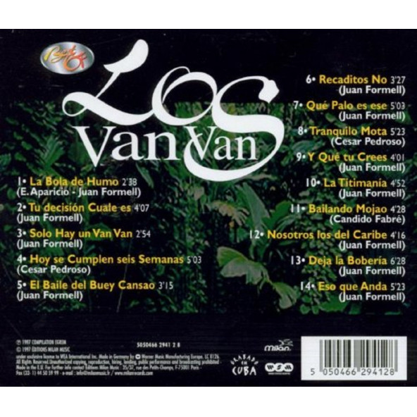 LOS VAN VAN - BEST OF LOS VAN VAN (CD) (1997) - 2