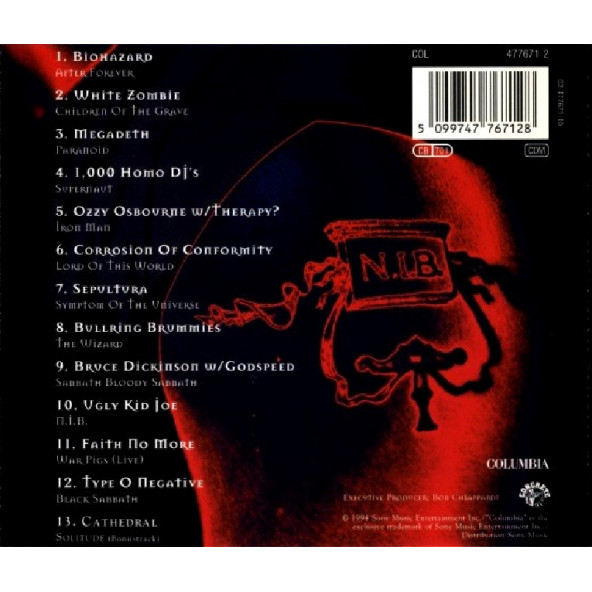 NATIVITY IN BLACK - A TRIBUTE TO BLACK SABBATH (CD) (1994) - 2