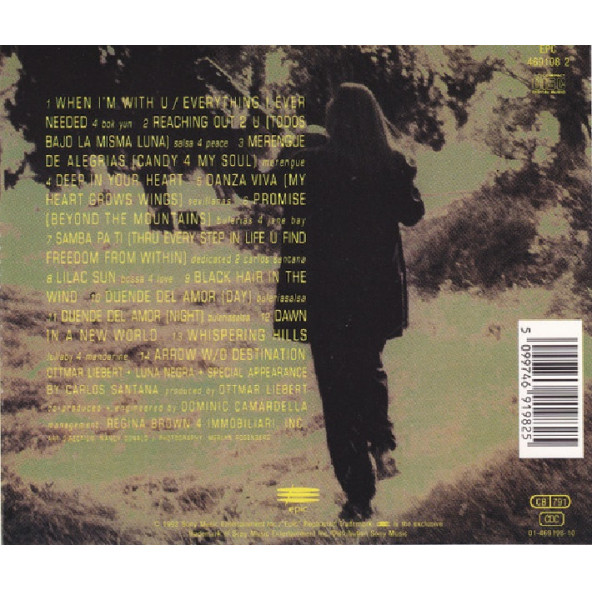 OTTMAR LIEBERT LUNA NEGRA - SOLO PARA TI (CD) (1992) - 2