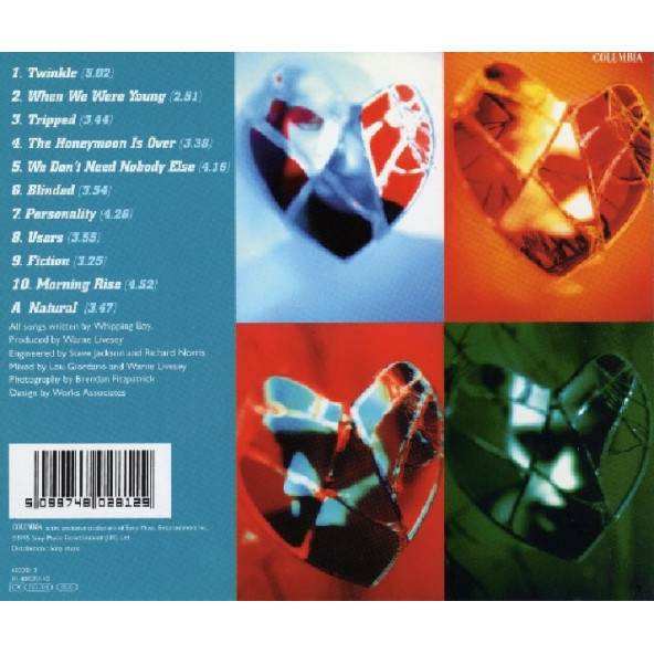 WHIPPING BOY - HEARTWORM (CD) (1995) - 2