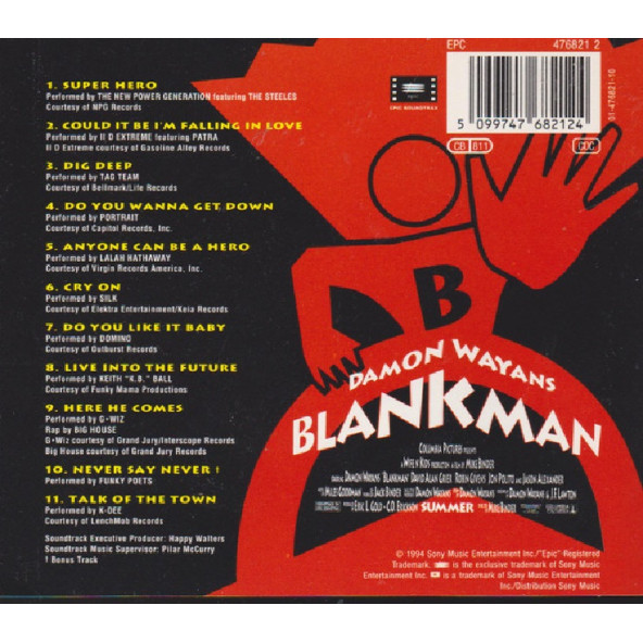 SOUNDTRACK - BLANKMAN (CD) (1994) - 2