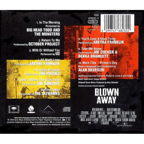 BLOWN AWAY - SOUNDTRACK (CD) (1994) - 2