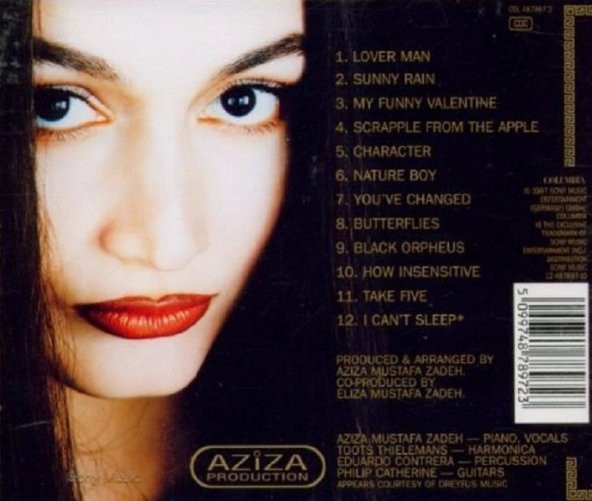 AZIZA MUSTAFA ZADEH - JAZZIZA (CD) (1997) - 2