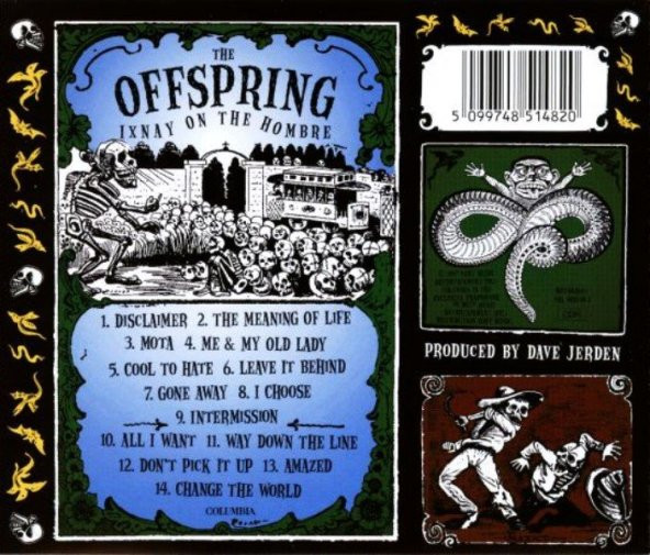 THE OFFSPRING - IXNAY ON THE HOMBRE (CD) (1997) - 2