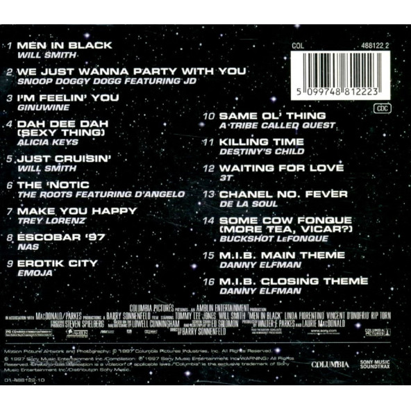 SOUNDTRACK - MEN IN BLACK THE ALBUM (CD) (1997) - 2