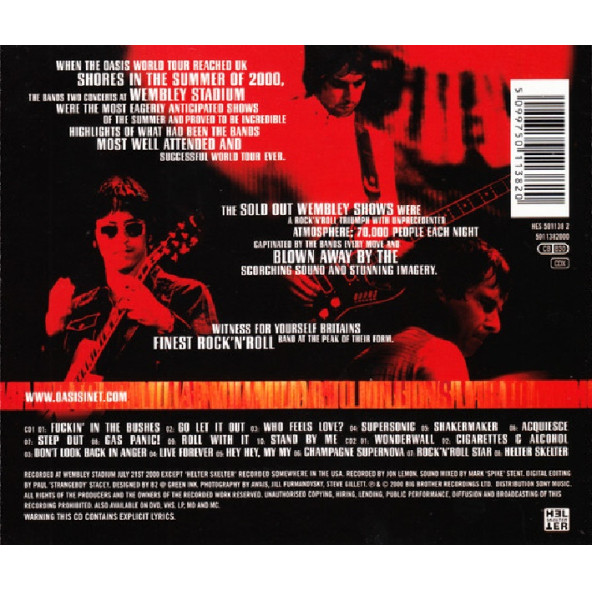 OASIS - FAMILIAR TO MILLIONS (2 CD) (2000) - 2