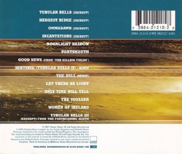 MIKE OLDFIELD - THE ESSENTIAL (CD) (1997) - 2