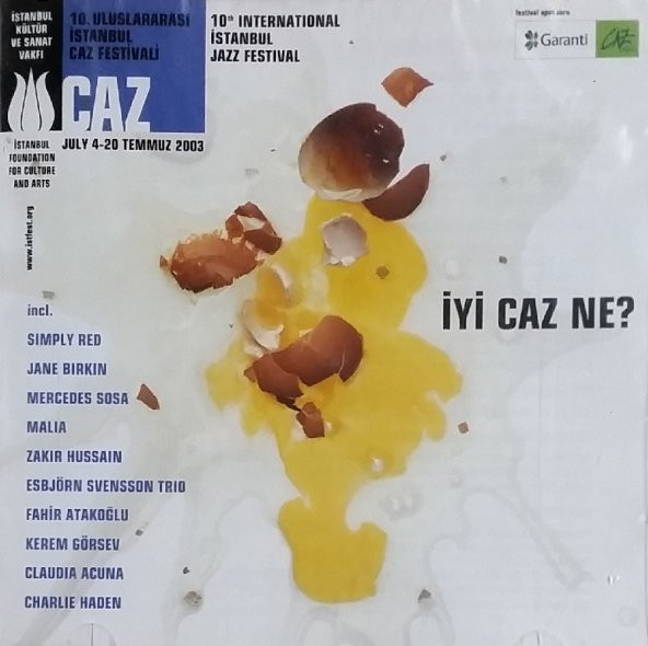 10. ULUSLAR ARASI ISTANBUL JAZZ FESTIVALI - VARIOUS (CD) (2003)