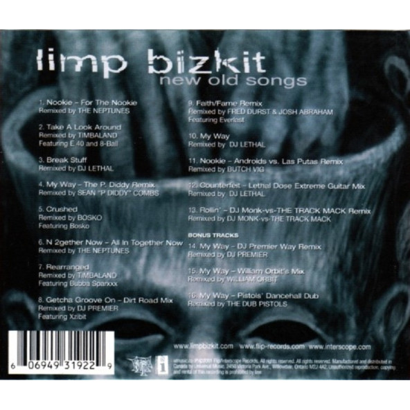 LIMP BIZKIT - NEW OLD SONGS (CD) (2001) - 2