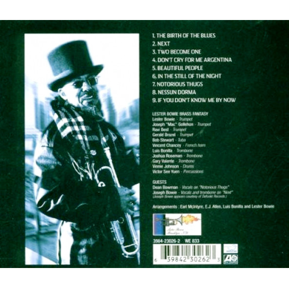 LESTER BOWIE - BRASS FANTASY (CD) (1998) - 2