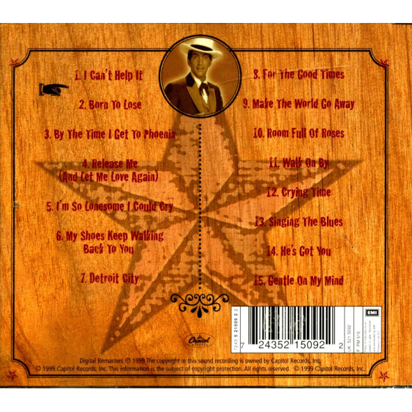 DEAN MARTIN - HURTIN COUNTRY SONGS (CD) (1999) - 3