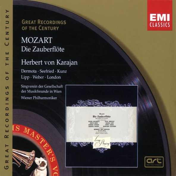 MOZART WOLFGANG AMADEUS - DIE ZAUBERFLOTE HERBERT VON KARAJAN (2 CD) (1999)