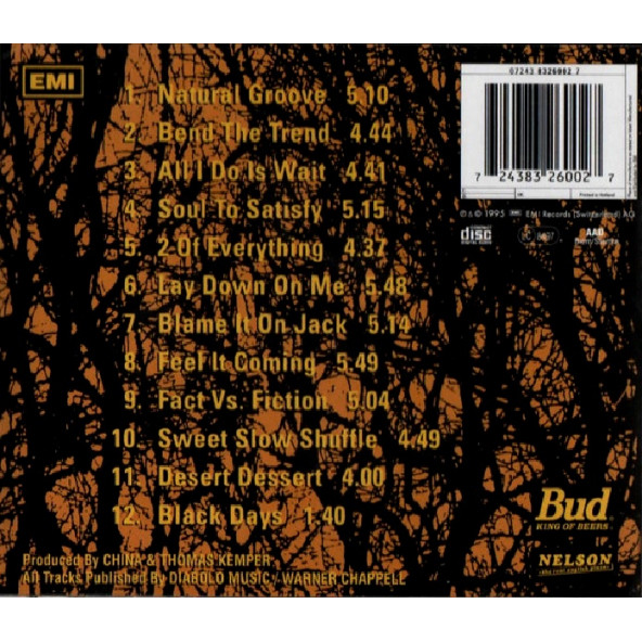 CHINA - NATURAL GROOVE (CD) (1995) - 2