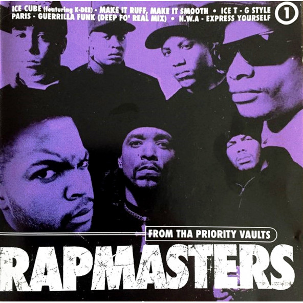 RAPMASTERS - FROM THA PRIORITY VAULTS VOLUME 1 (CD) (1996)