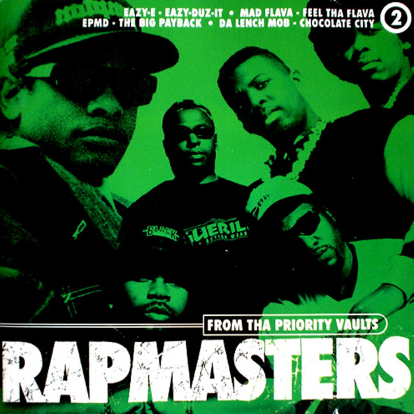 RAPMASTERS - FROM THA PRIORITY VAULTS VOLUME 2 (CD) (1996)