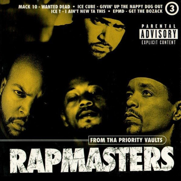 RAPMASTERS - FROM THA PRIORITY VAULTS VOLUME 3 (CD) (1996)