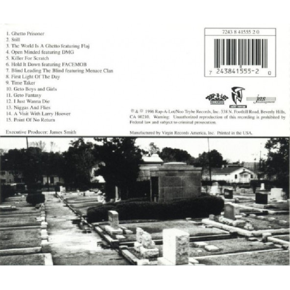 GETO BOYS - THE RESURRECTION (CD)(1996) - 2